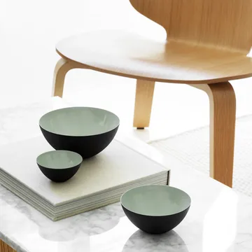 Krenit bowl dusty green - Ø8.4 cm - Normann Copenhagen
