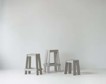Let bar stool 65 cm - Light Grey - Normann Copenhagen