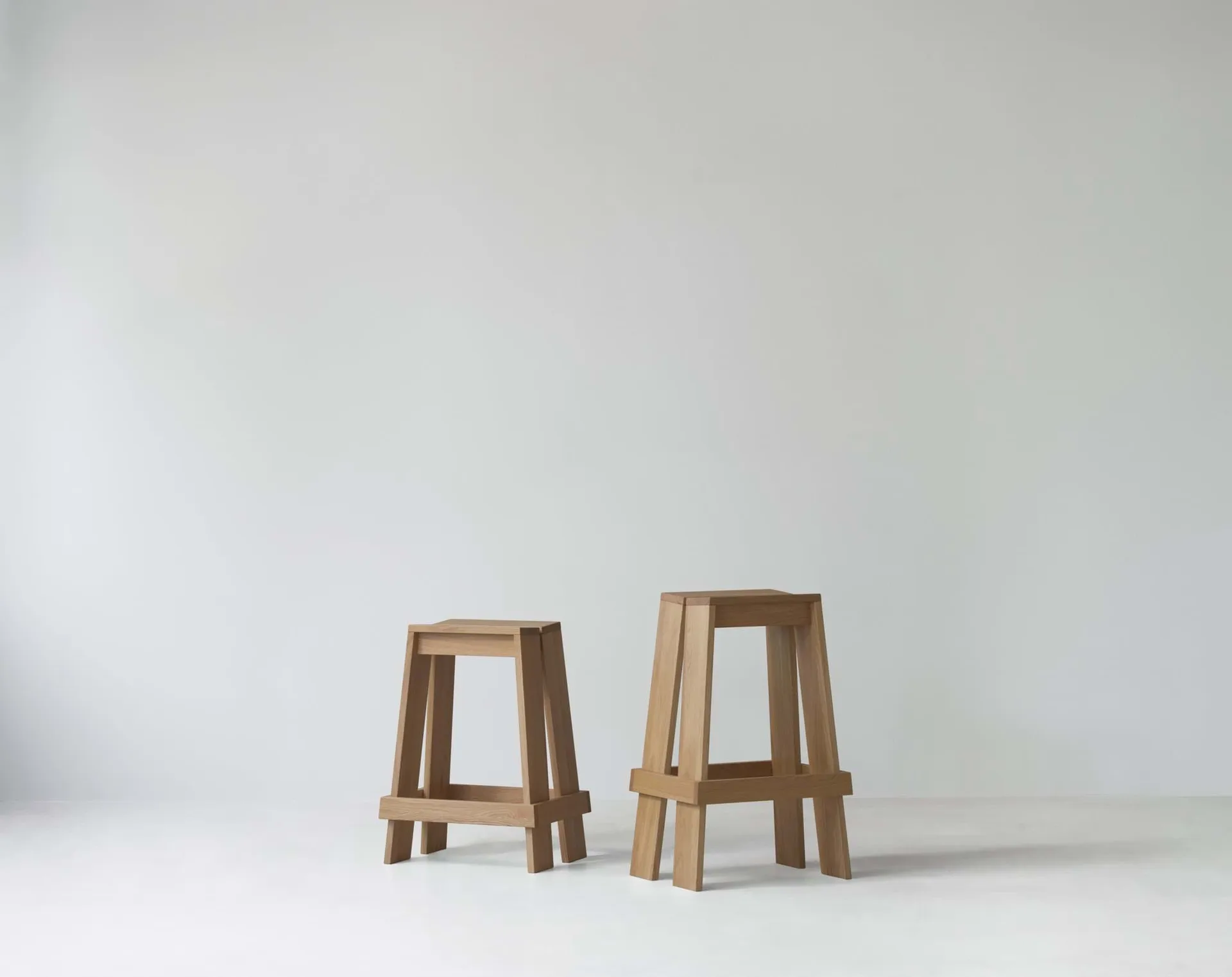 Let bar stool 65 cm, Oak Normann Copenhagen