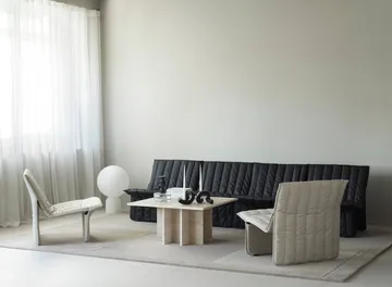 Limit lounge chair - Hallingdal 110 light grey - Normann Copenhagen