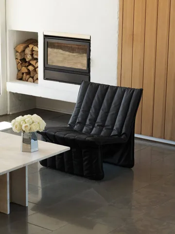 Limit lounge chair - Leather Ultra 41599 black - Normann Copenhagen