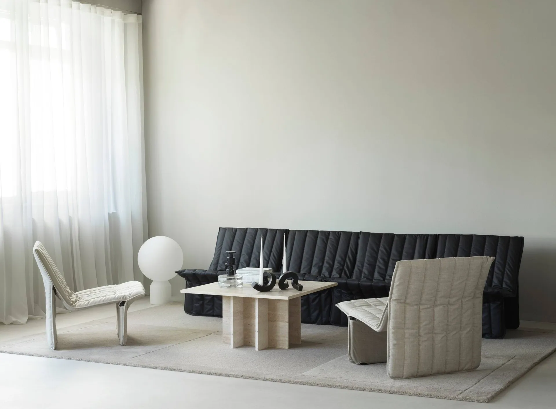 Limit lounge chair, Remix 133 grey Normann Copenhagen