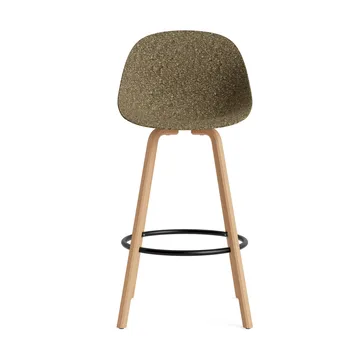 Mat Bar Chair bar stool 75 cm - Seaweed-beech-black steel - Normann Copenhagen