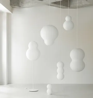 Puff Bubble floor lamp - White - Normann Copenhagen