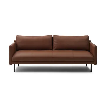 Rar 3-seater sofa - Omaha leather cognac - Normann Copenhagen
