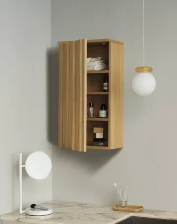 Rib wall cabinet - Oak, 73x40x23 cm - Normann Copenhagen