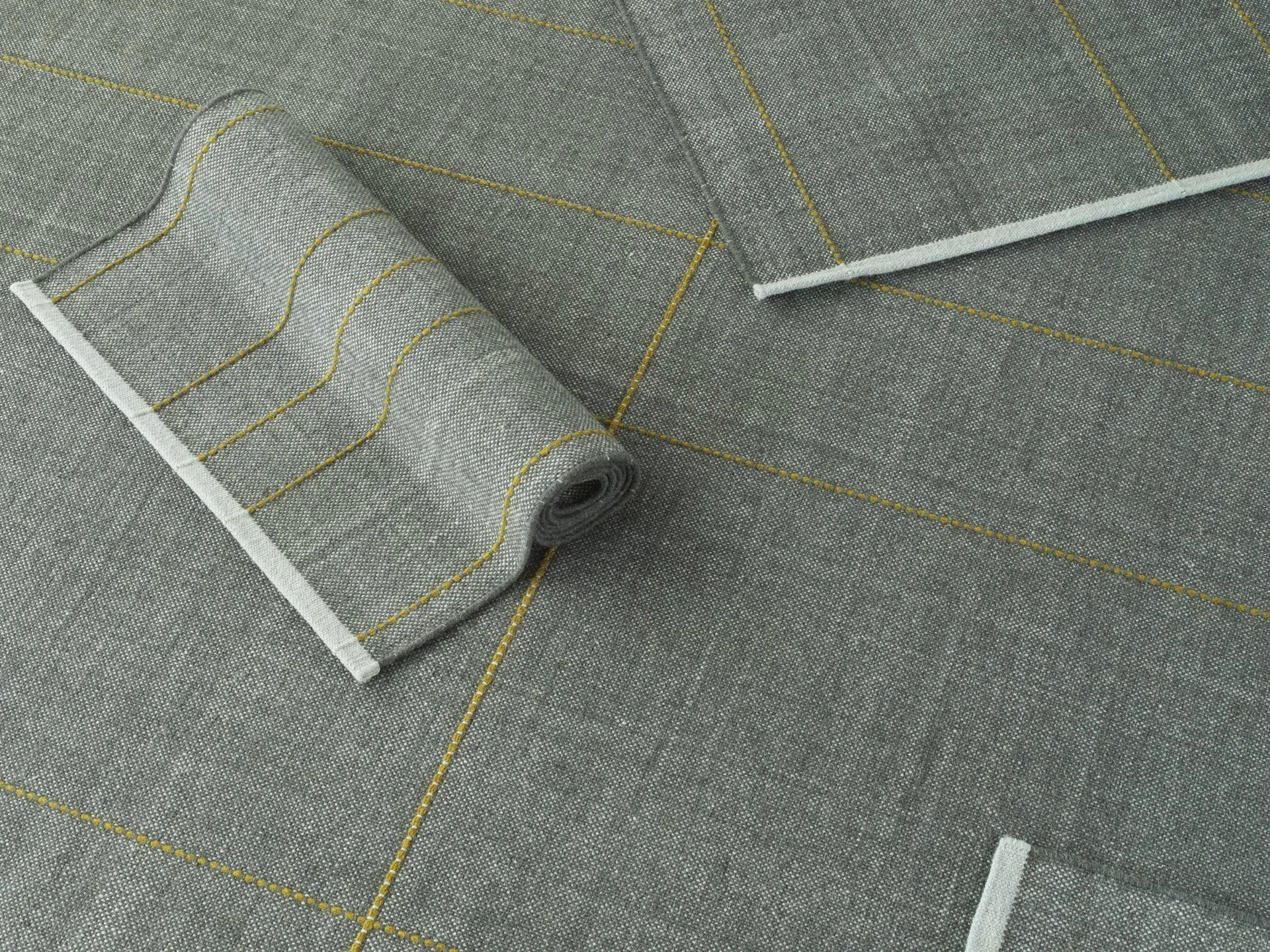 Seam rug, Blue tones, 200x300 cm Normann Copenhagen
