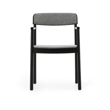 Timb armchair - Black ash-Hallingdal 166 - Normann Copenhagen