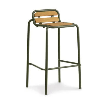 Vig Robinia bar stool 75 cm - Green - Normann Copenhagen