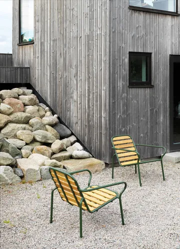 Vig Robinia lounge chair - Green - Normann Copenhagen