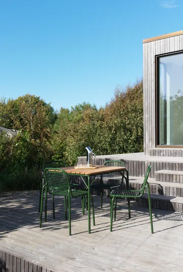 Vig Robinia table 90x80 cm - Green - Normann Copenhagen