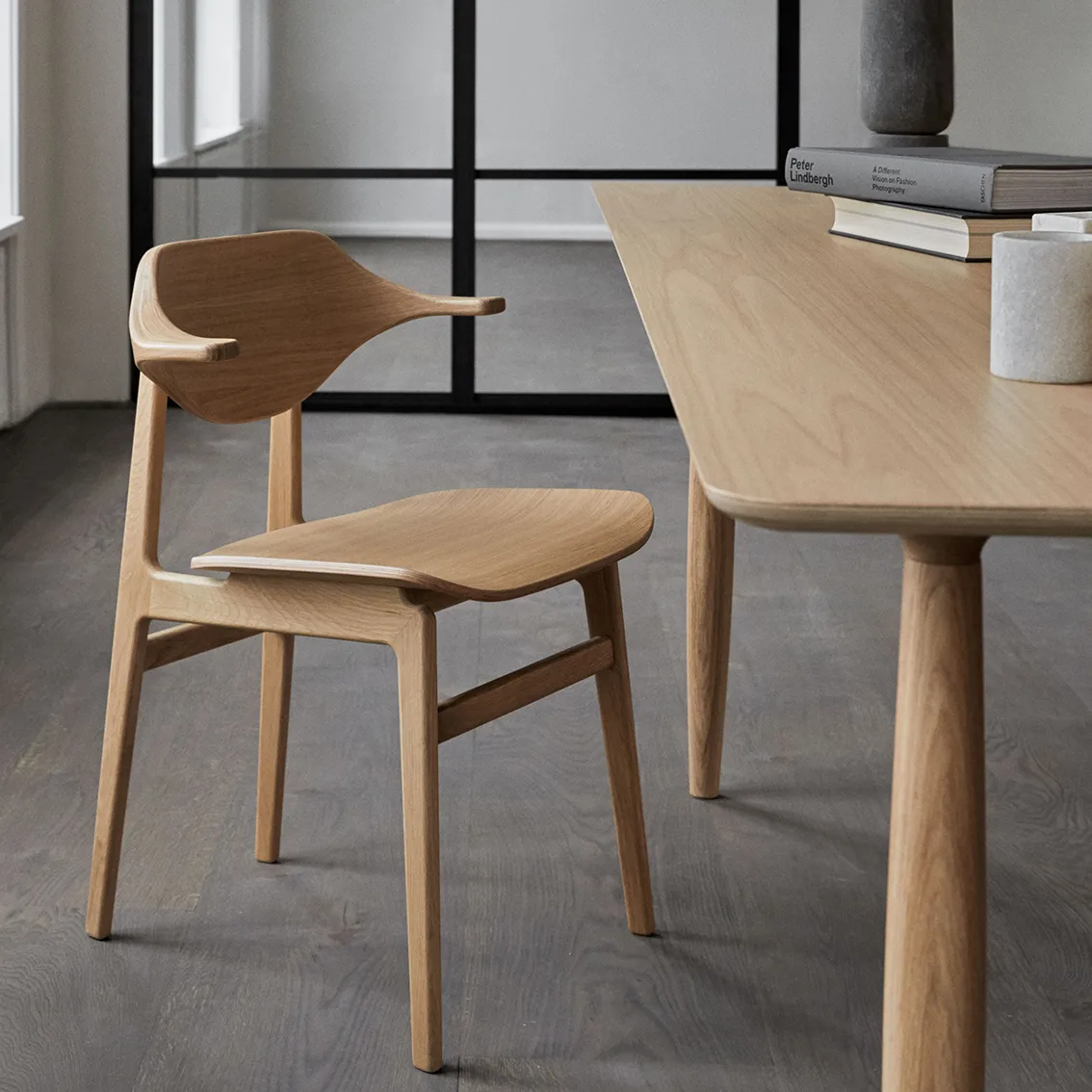 Buffalo chair, Oak NORR11