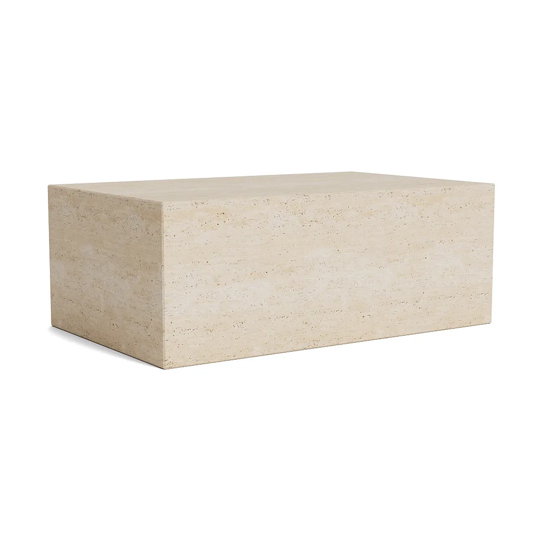 Cubism coffee table large 80x50 cm, Beige NORR11