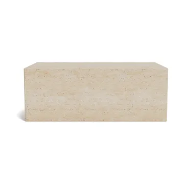 Cubism coffee table large 80x50 cm - Beige - NORR11