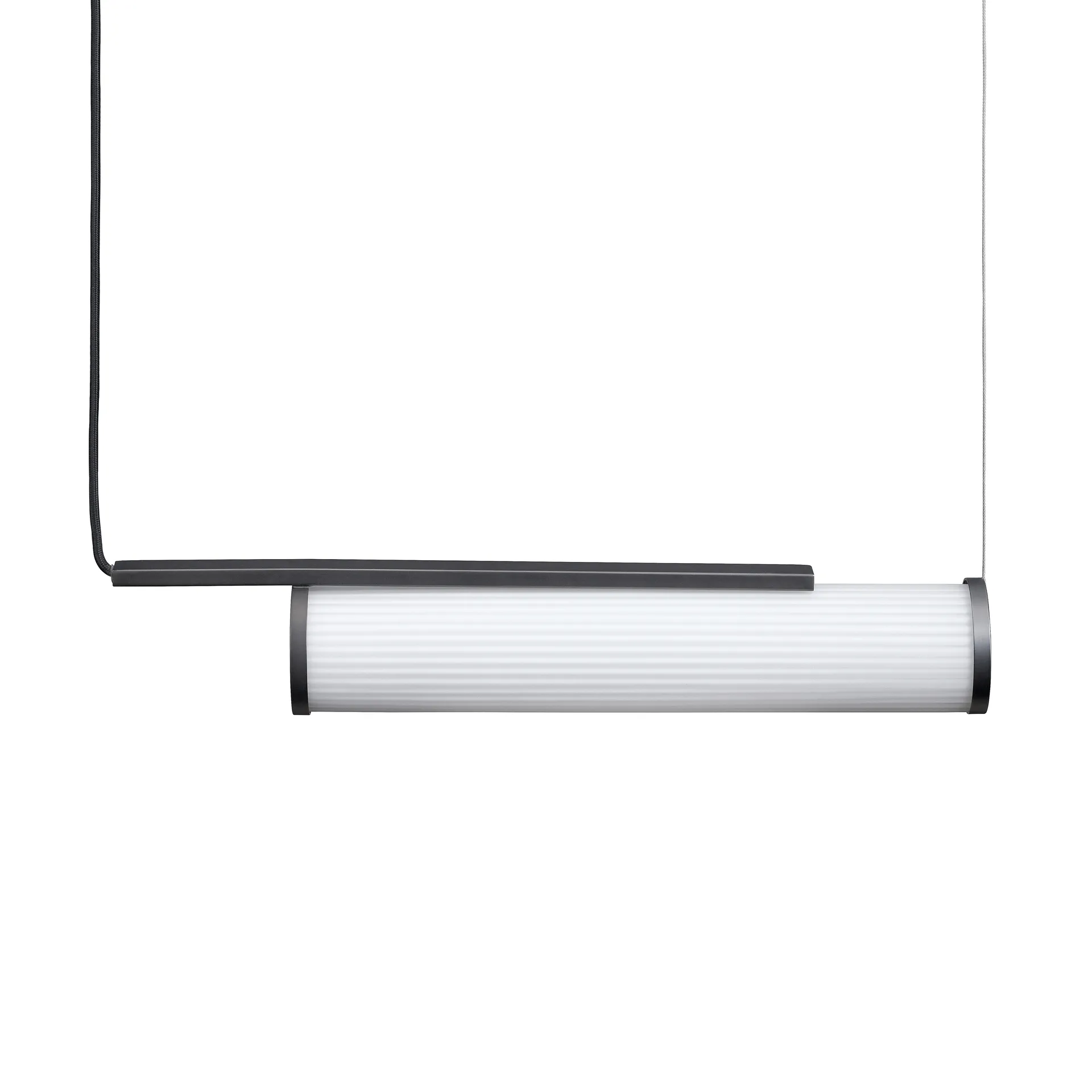 Deco ceiling lamp, white-black NORR11