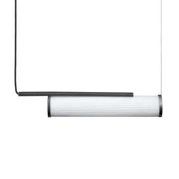 Deco ceiling lamp - white-black - NORR11