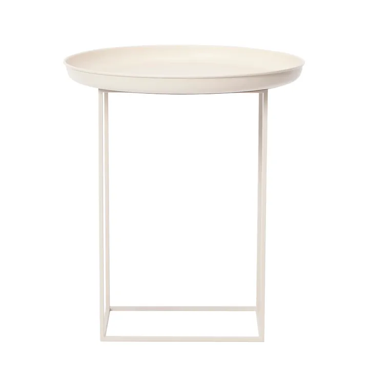 Duke side table small - Antique white - NORR11