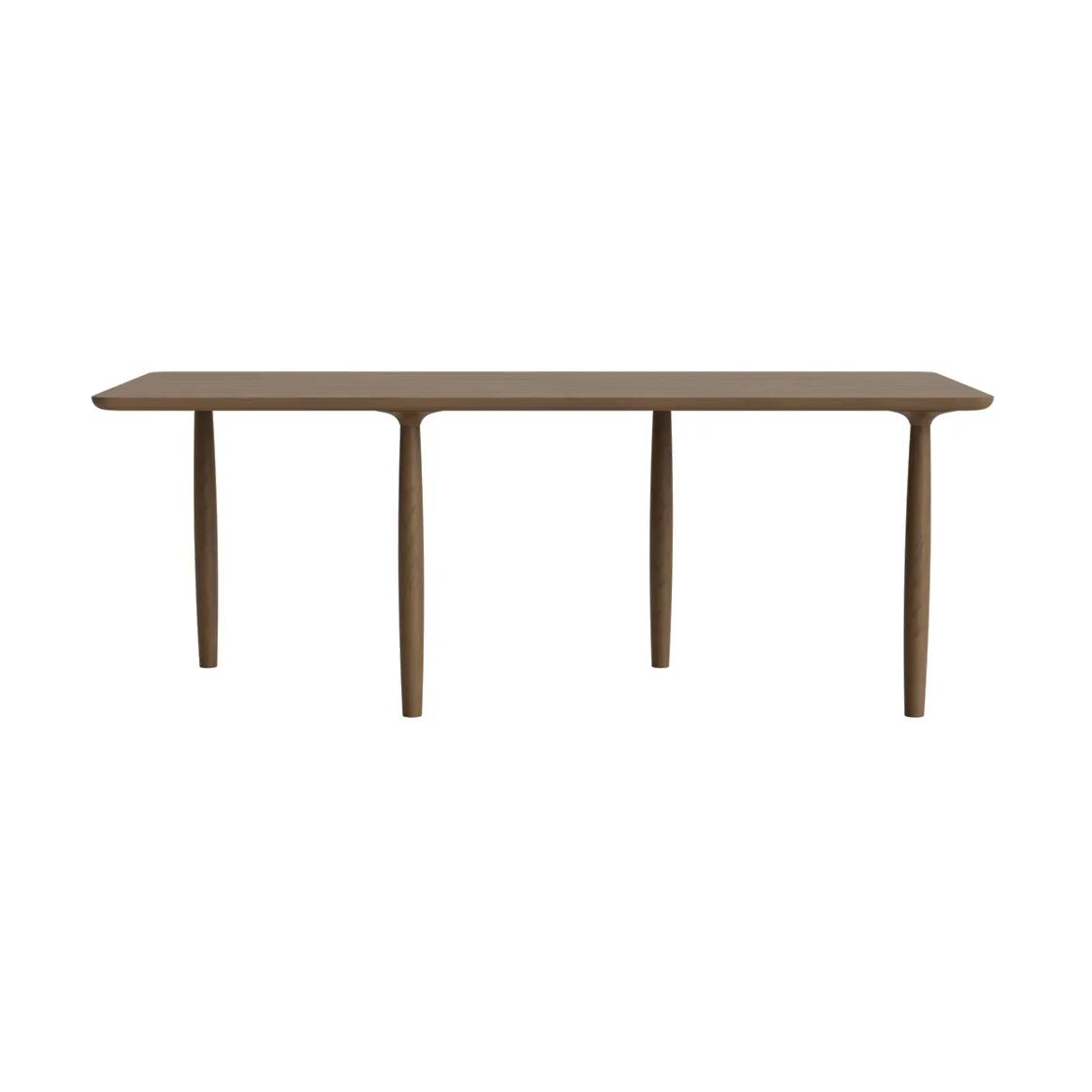 Oku dining table 200 cm, Light smoked oak NORR11