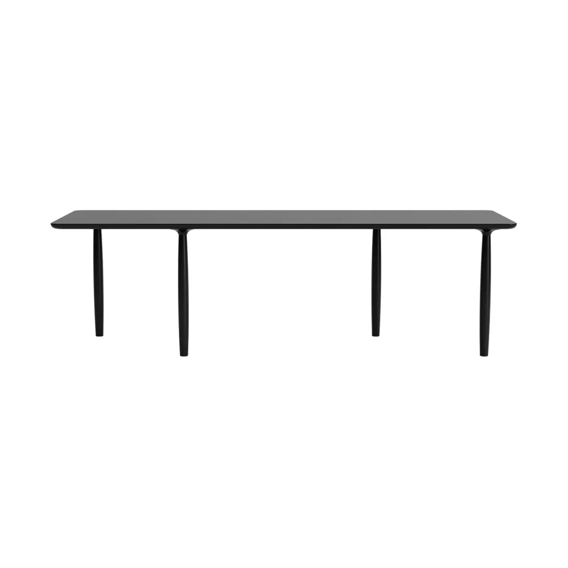 Oku dining table 250 cm, Black oak NORR11