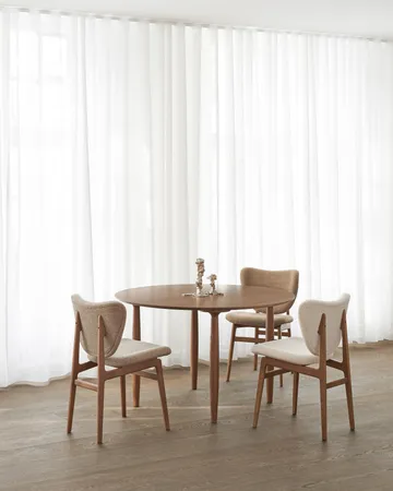 Oku dining table - Natural oak, Ø120 cm - NORR11