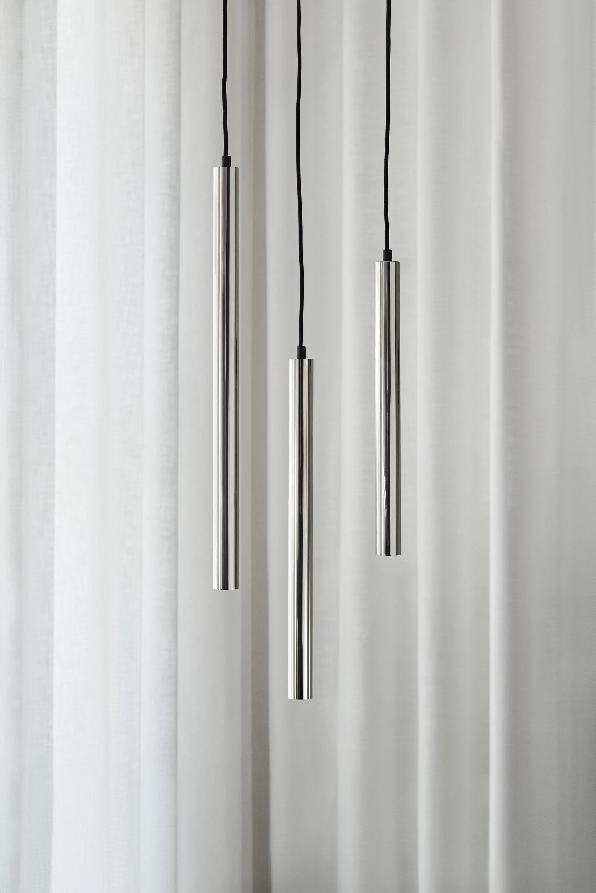 Pipe pendant lamp, White, medium NORR11