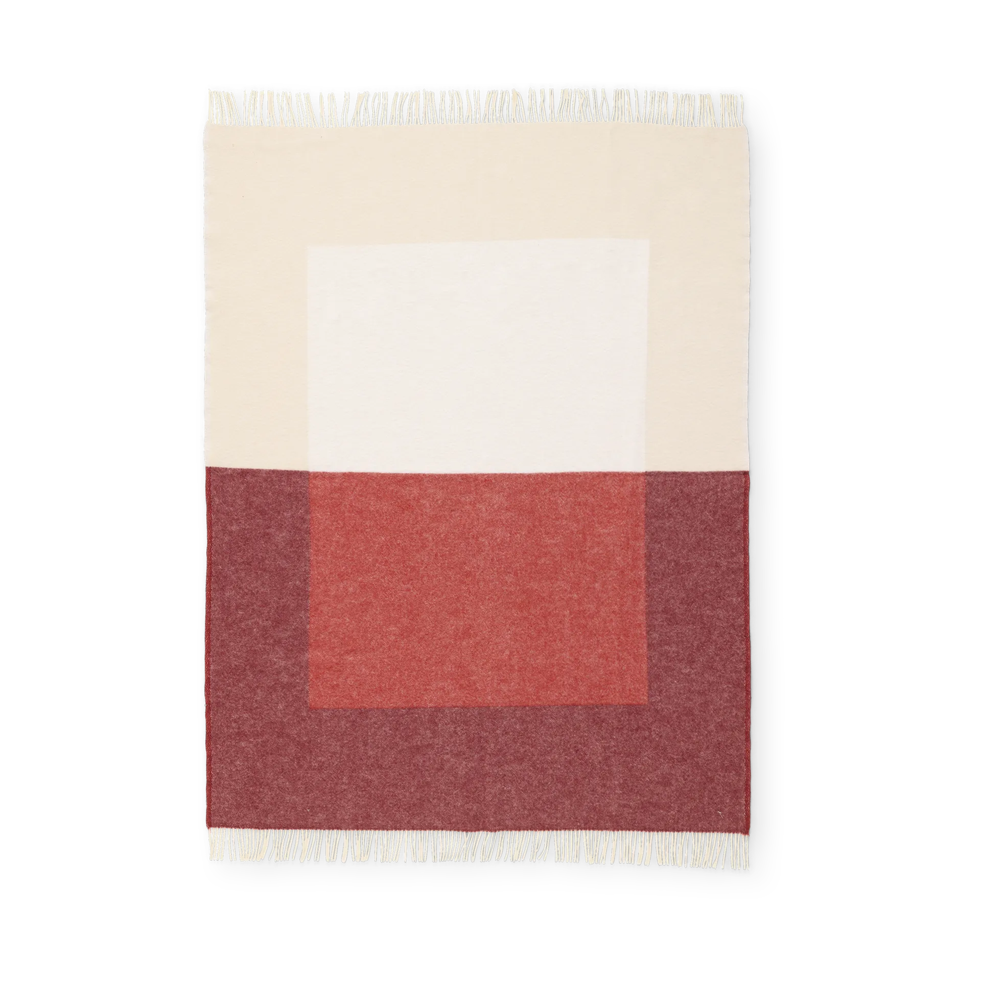Echo throw 130x170 cm, Red Northern