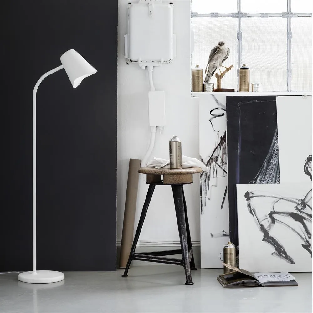 Me Floor Lamp, White Northern