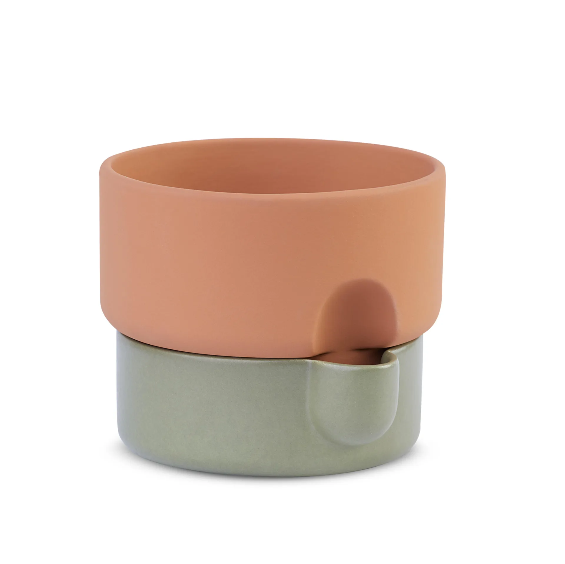 Oasis self-watering flower pot small Ø15 cm, green Northern