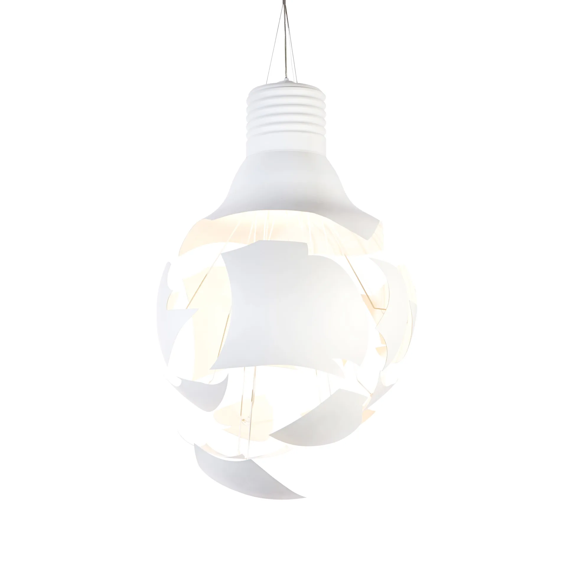 Scheisse pendant, matt white Northern