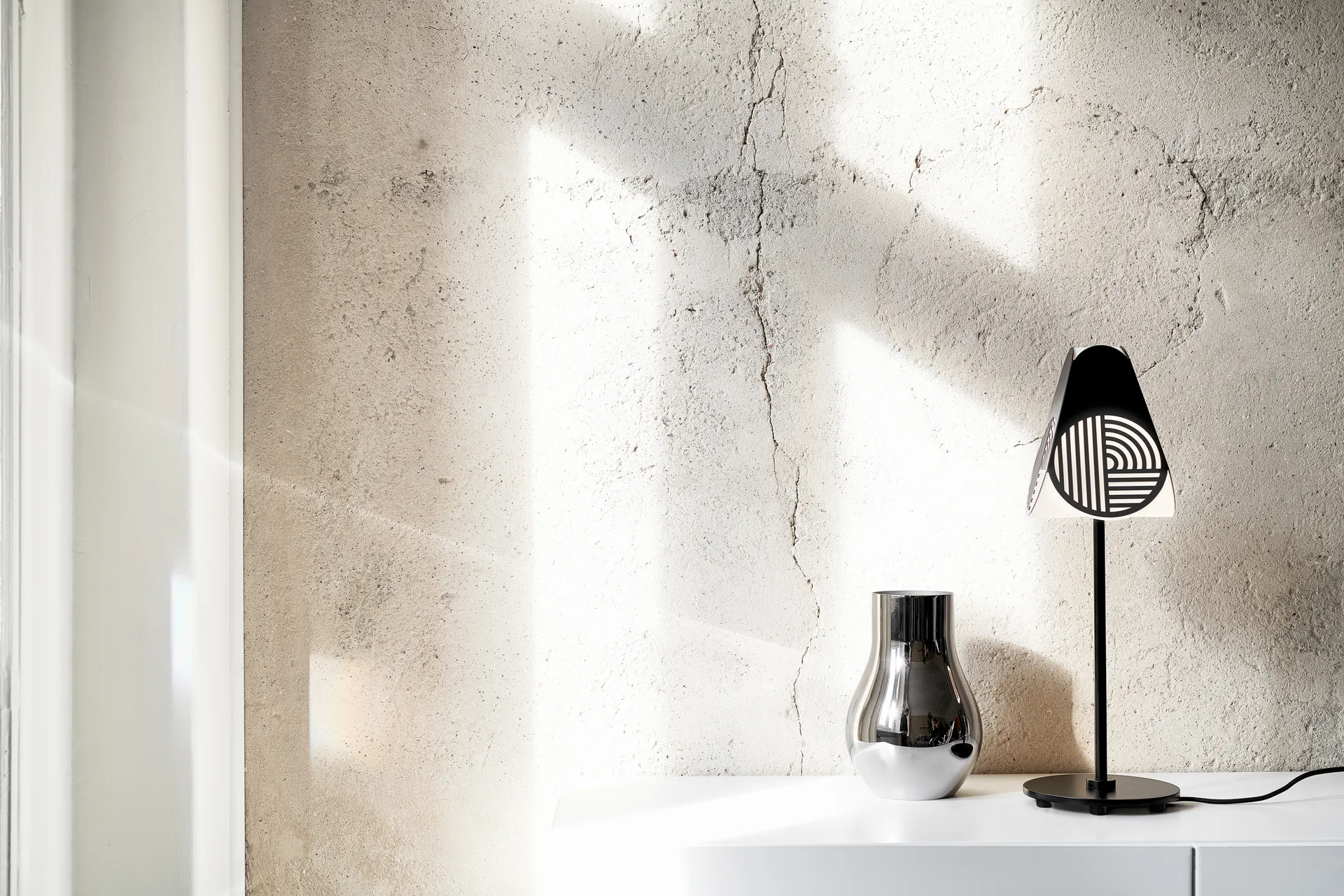 Notic table lamp, Black Oblure
