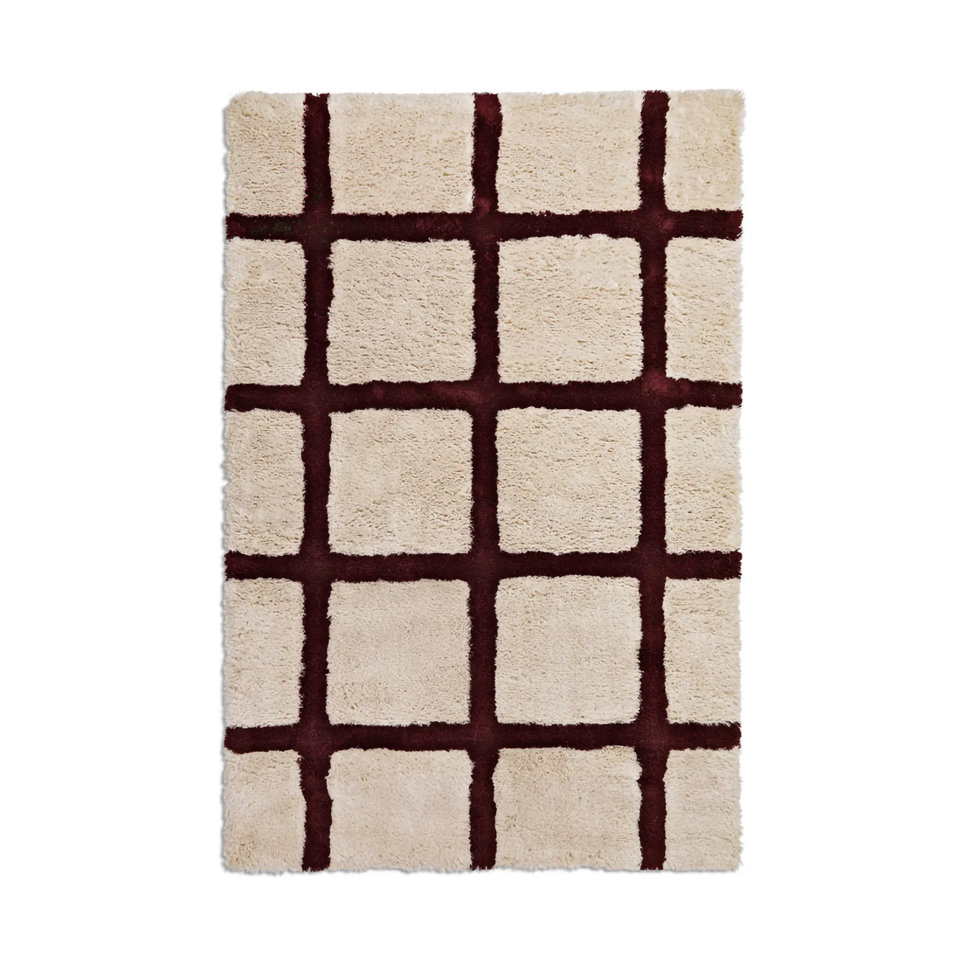 ODC Line Big Scale wool carpet, Beige brown, 170x240 cm Ogeborg