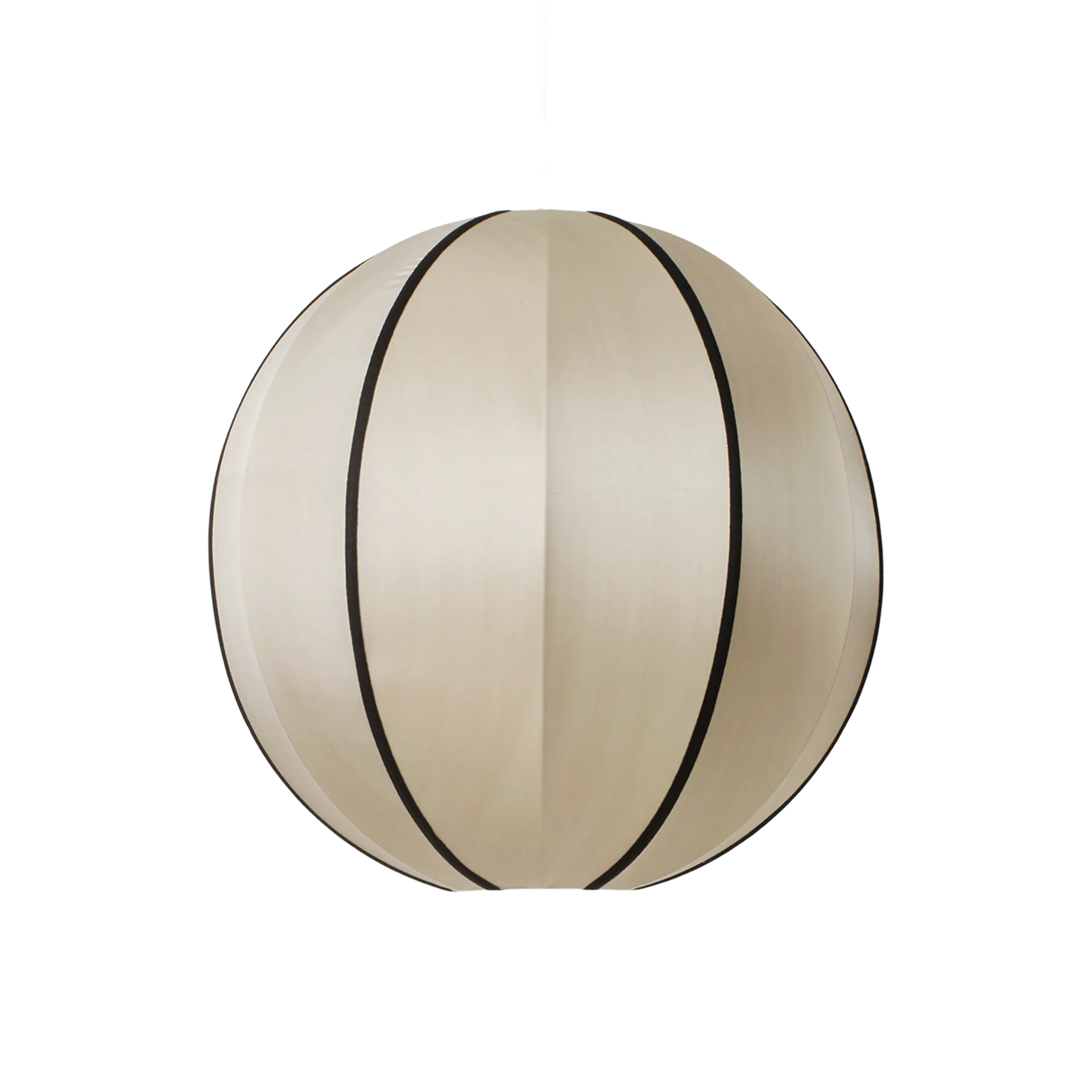 Indochina Classic Round lamp shade, Kit-black Oi Soi Oi