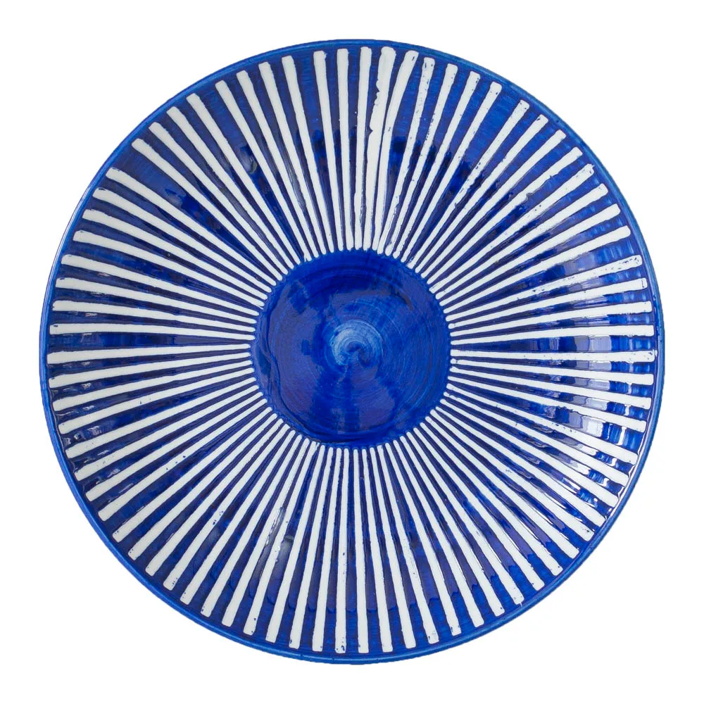 Helios plate 21cm, blue Olsson & Jensen