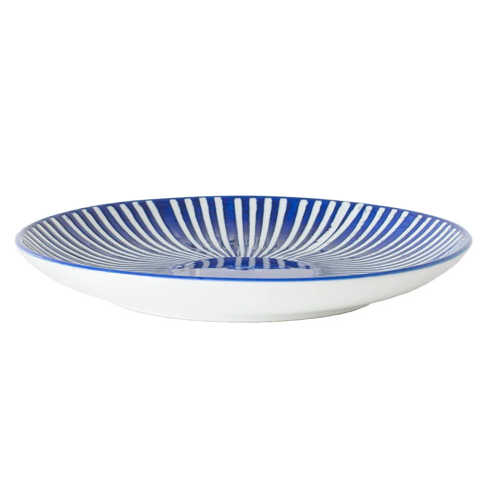 Helios plate 21cm, blue Olsson & Jensen