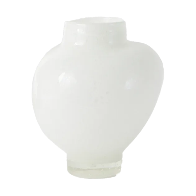 Mila vase small 19.5 cm, White Olsson & Jensen