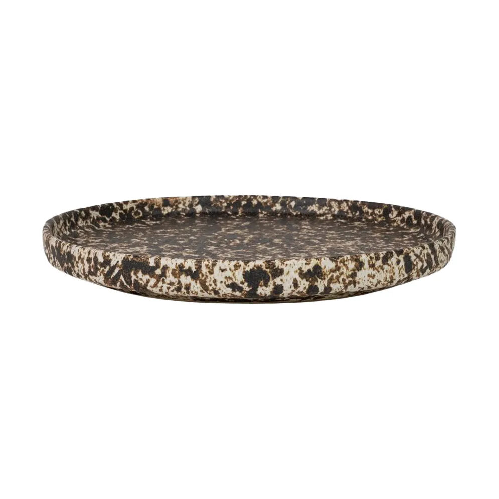 Peppar small plate Ø19.5 cm, Brown Olsson & Jensen