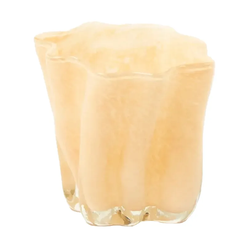 Tess candle holder Ø10 cm, Off-white Olsson & Jensen