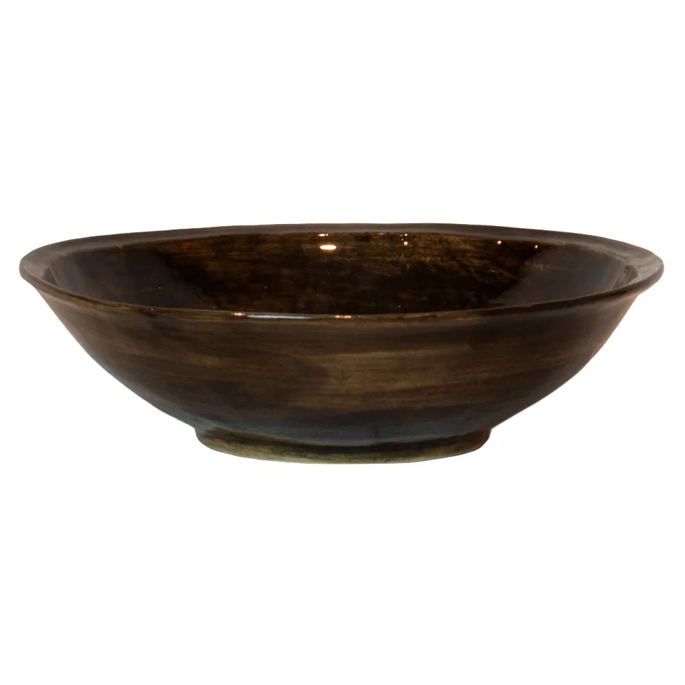 Yuki salad bowl, brown-black Olsson & Jensen