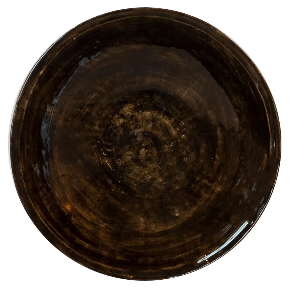 Yuki salad bowl, brown-black Olsson & Jensen