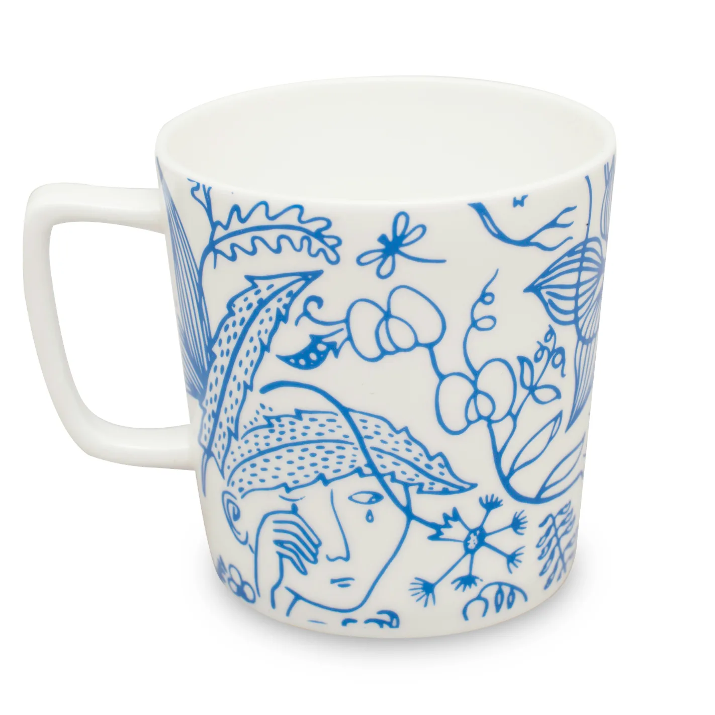 Grazia mug 32 cl, Blue-white Opto Design
