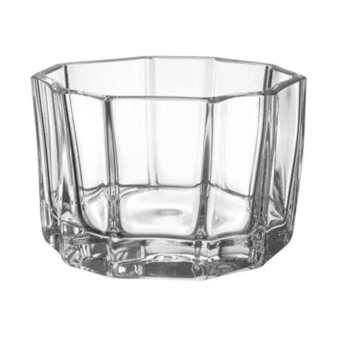 Reed candle holder 4,5 cm, Clear Orrefors