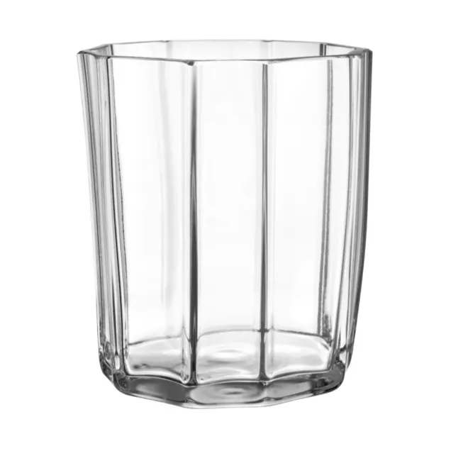 Reed candle holder 8,5 cm, Clear Orrefors