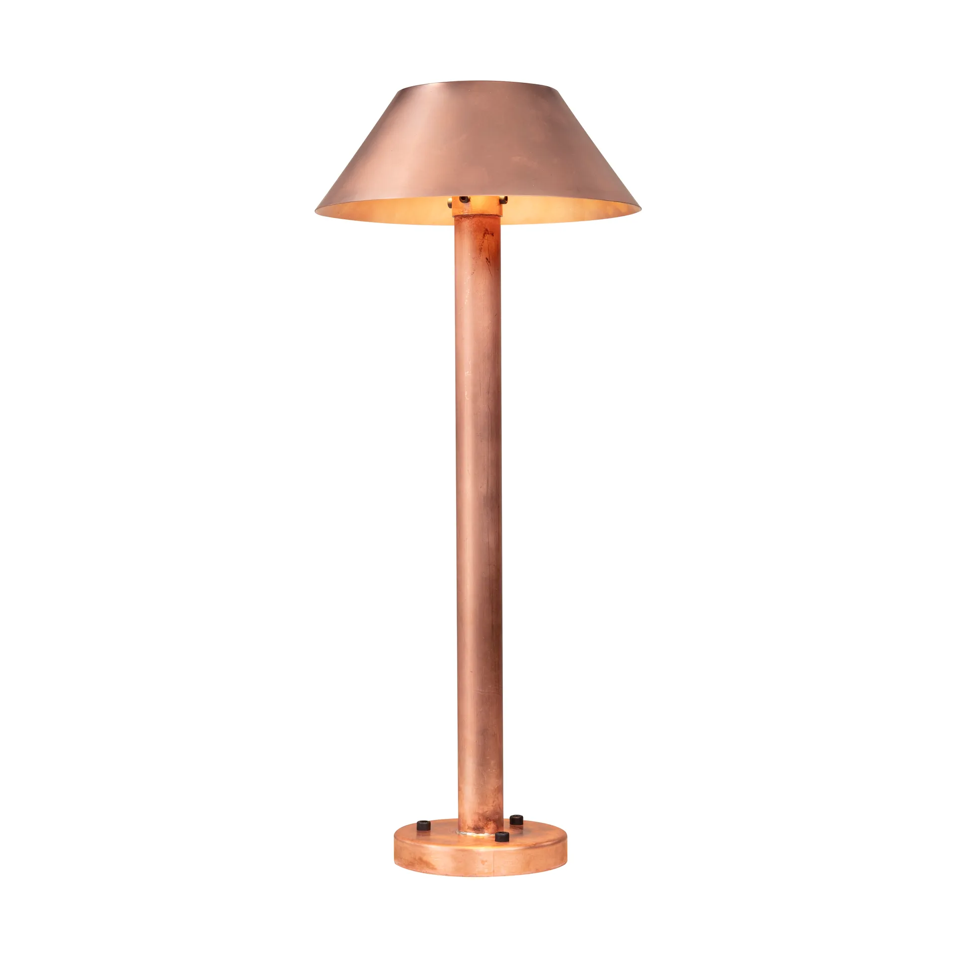 Cake Low outdoor lamp, Copper Örsjö Belysning