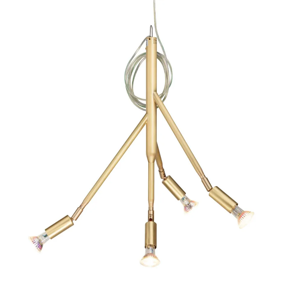 Kvist lamp small, Brushed brass Örsjö Belysning
