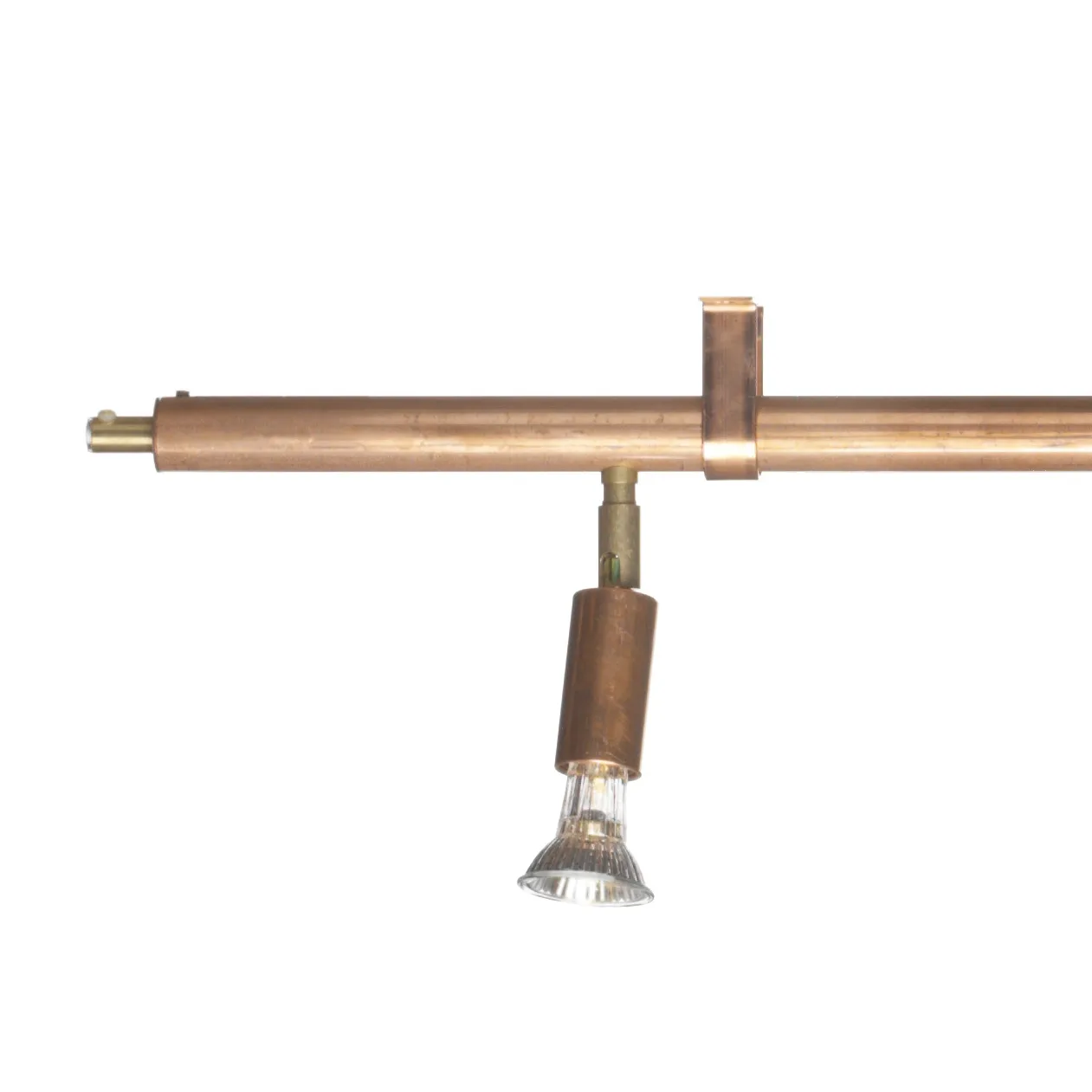 Star 3 lamp, rough copper Örsjö Belysning