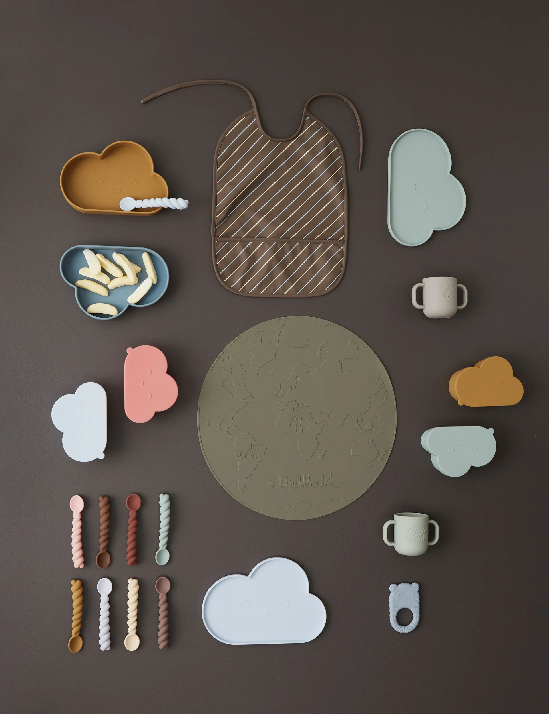 Chloe Cloud snacksbowl 9.6x14 cm, Pale Mint OYOY