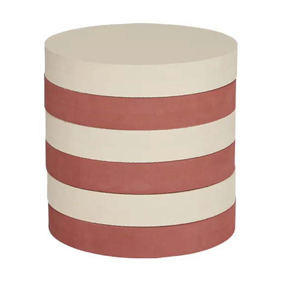 Iro stackable stool, Vanilla-nutmeg OYOY