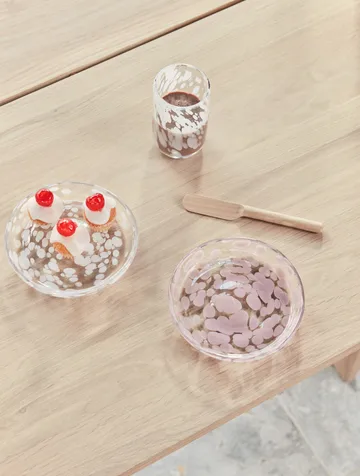 Jali small plate Ø15 -6 cm - Rose - OYOY