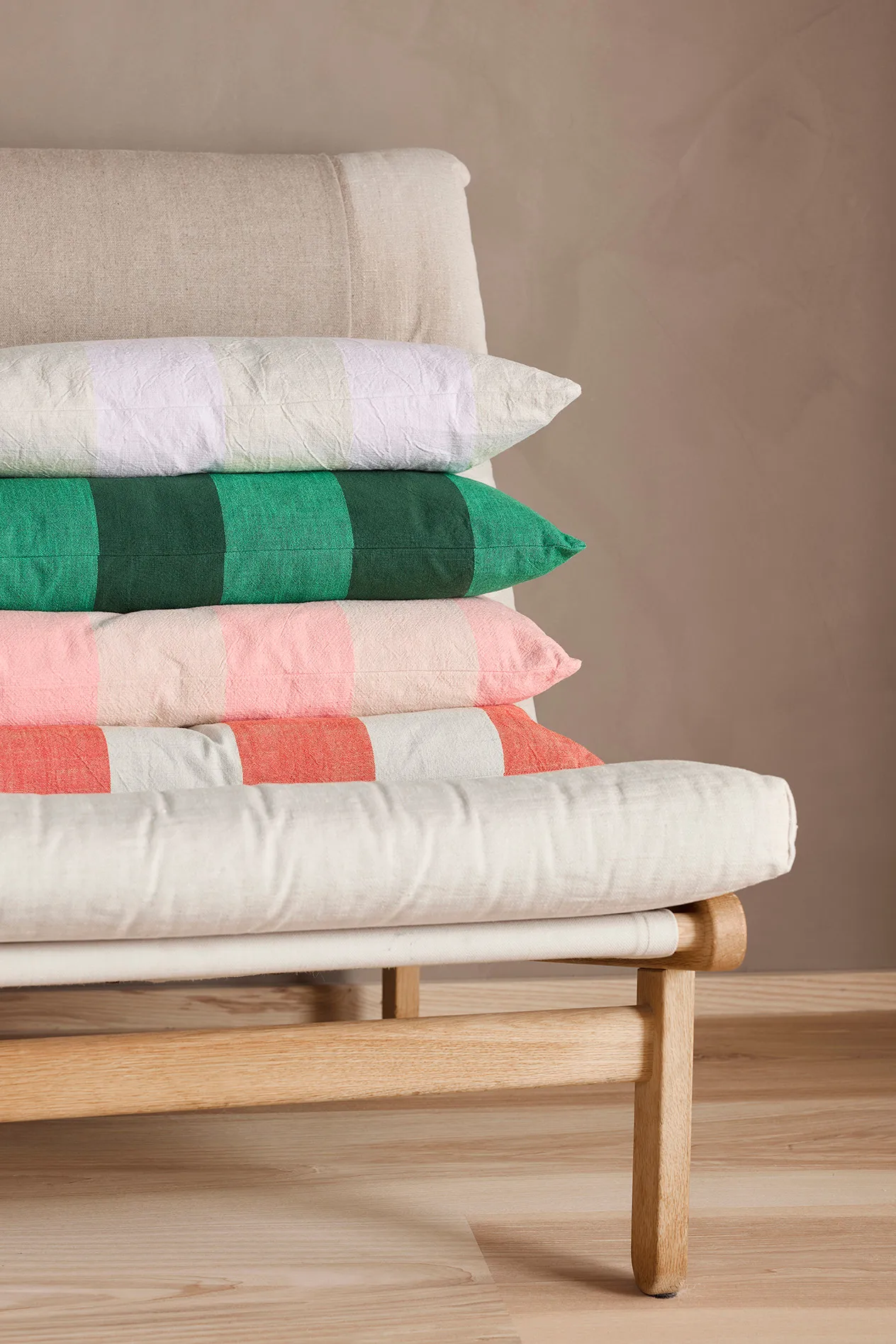 Kara cushion cover 30x60 cm, Cherry red OYOY
