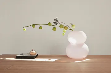 Lasi vase 30 cm - Rose - OYOY